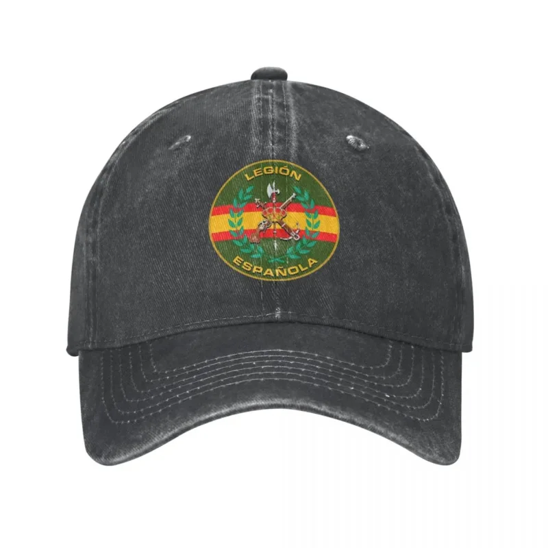 Gorras de béisbol de la Legión Española para hombre y mujer, sombrero de mezclilla, gorra de sol Vintage para exteriores, suave, Verano