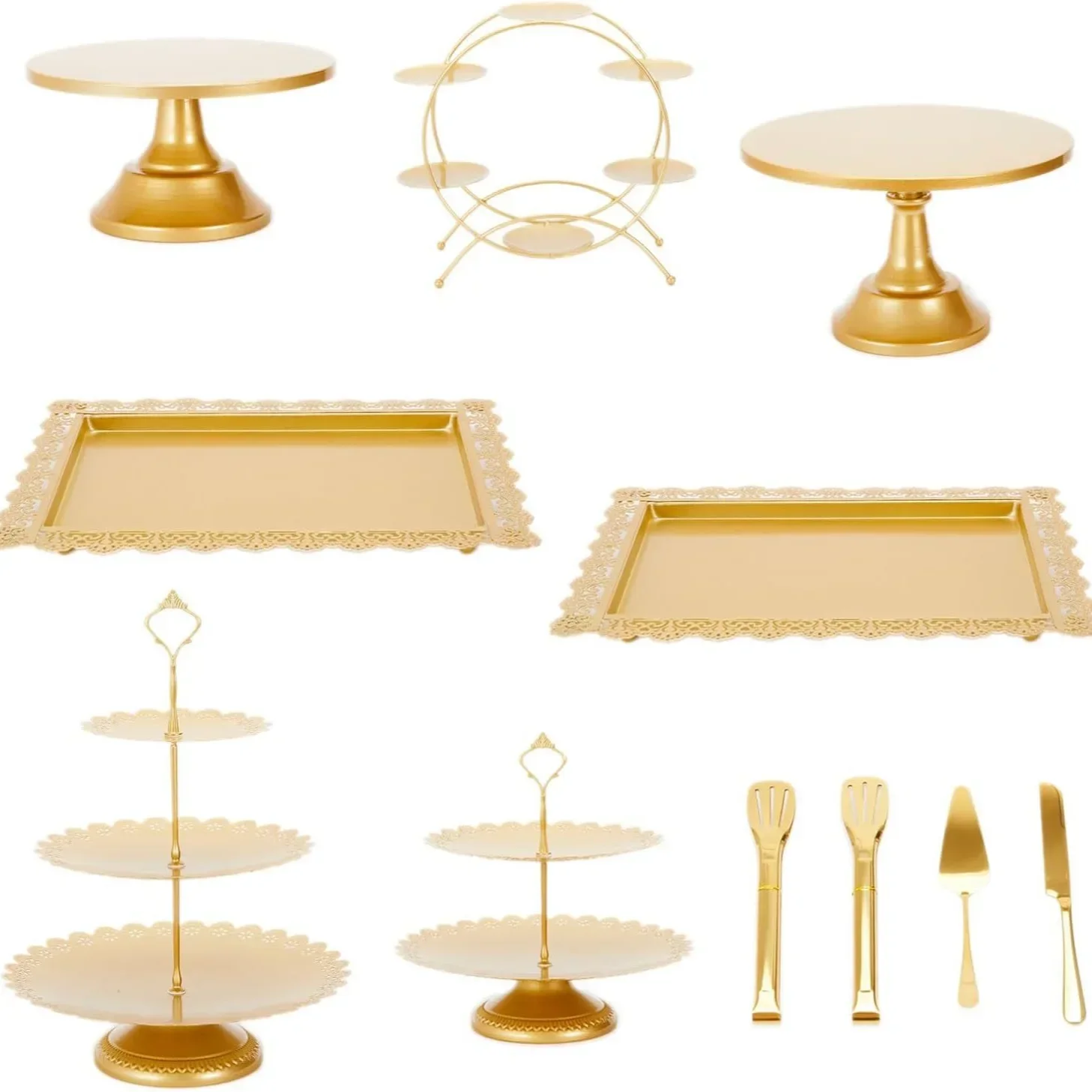 Dessert Table Display Ornament Cake Dessert Pastry Tray Cold Meal Table Afternoon Tea Snack