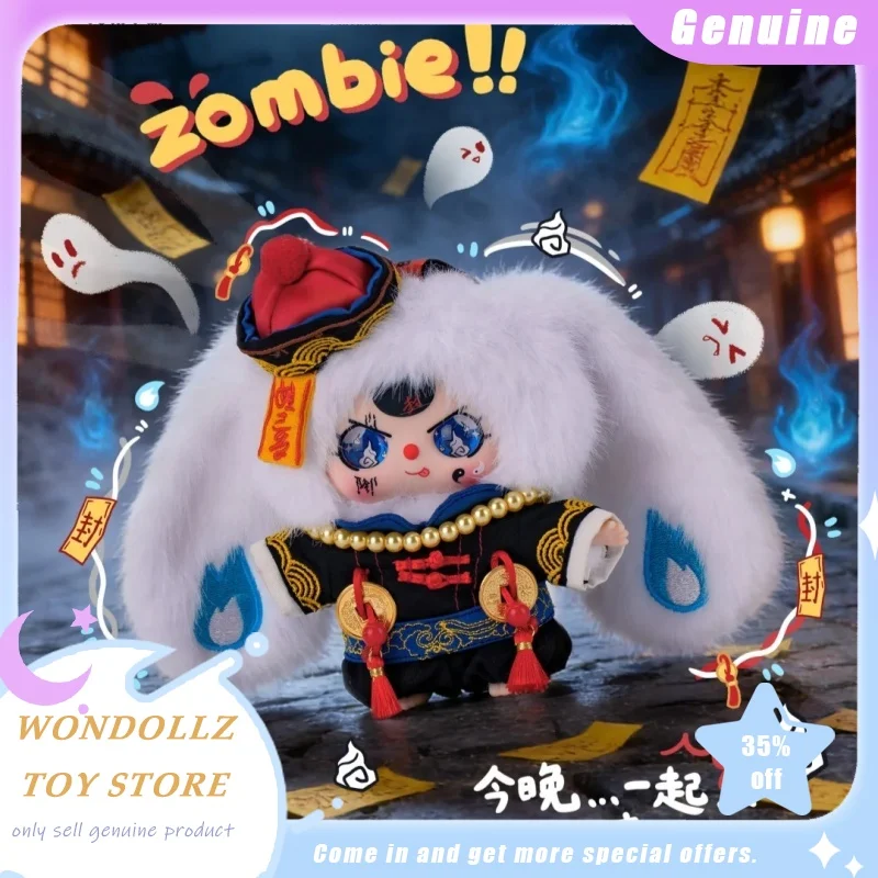 

Новая детская серия Three Tonight’S Zombie Outbreak, ограниченная серия, подвесная карта, кавайная виниловая плюшевая кукла, модная игрушка, подарок для девочек и детей