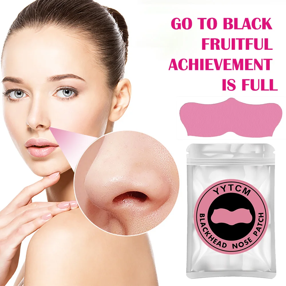 Large Size Black Nose Strips Pink Blackhead Remover Deep Cleansing Pore Strips for Nose Care 5/10/15/20/30/50/100pcs image 5