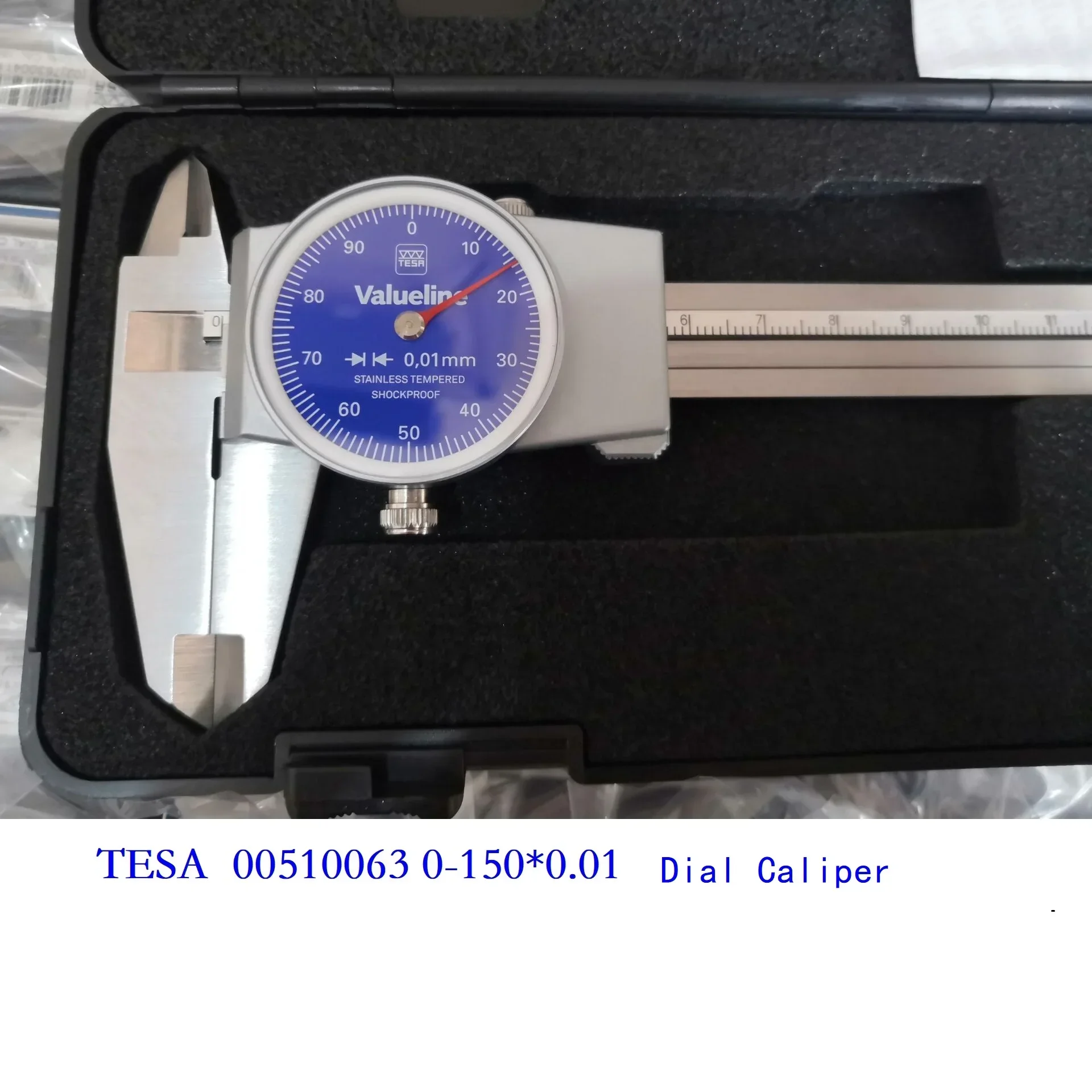 Authorized Agent Brown & Sharpe TESA Brand Valueline serial Dial Caliper 0-150*0.01  item#00510063 0-200 0.01 0.02 0-300 0.02