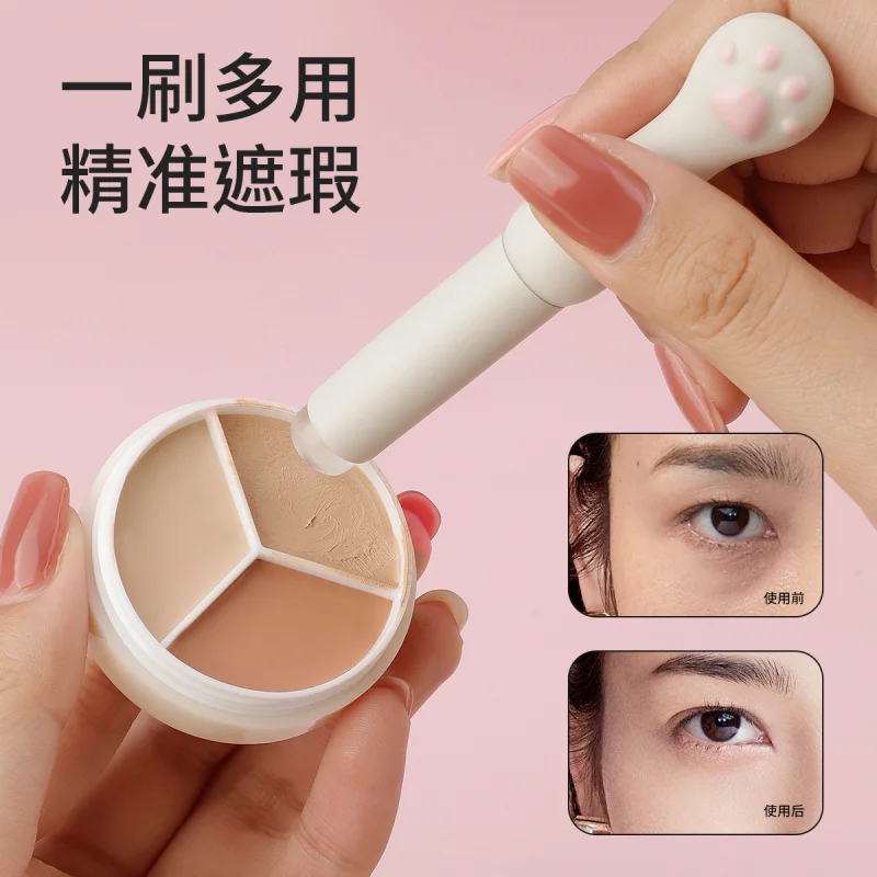 Convenient Paw Silicone Lip Brush with Cap Applying Lip Gloss, Lip Blending Lipstick, Concealer, Round Lip Brush In Stock