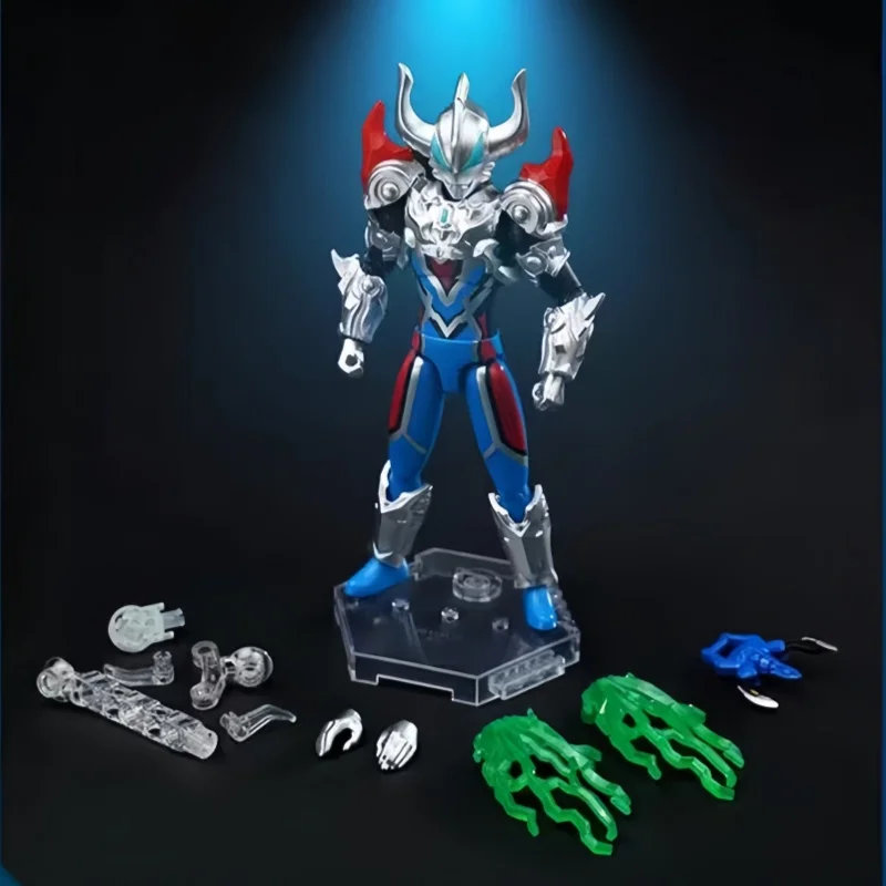 Keeppley Ultraman assembleert bouwstenen Model Radiant Edition Decker Galaderon Super Dynamic Toy Ornament Verjaardagscadeau