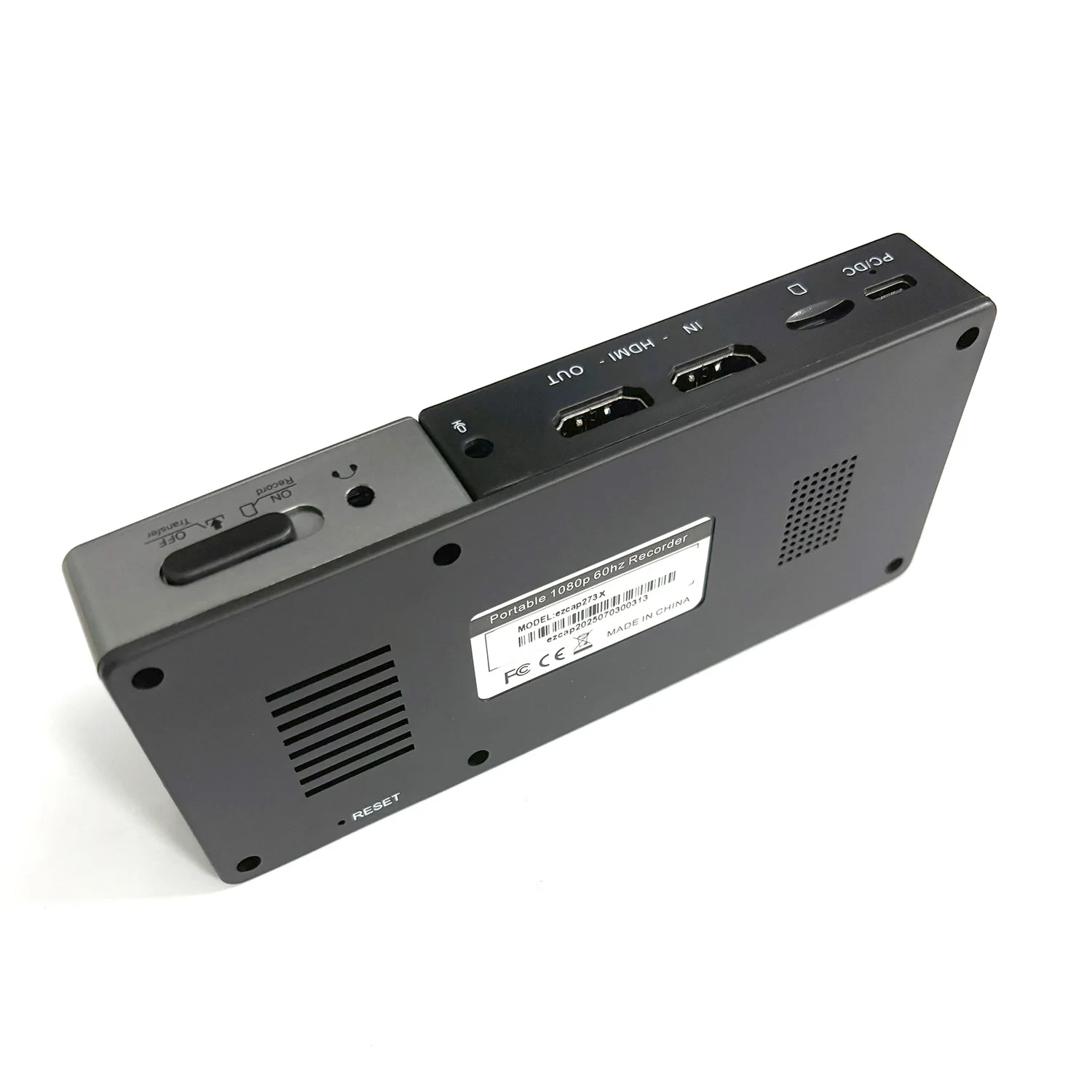 1080p HDMI Game Capture Card Live Streaming Recording Box with Screen Playback Audio Video Capture Card Grabber Save To TF Card