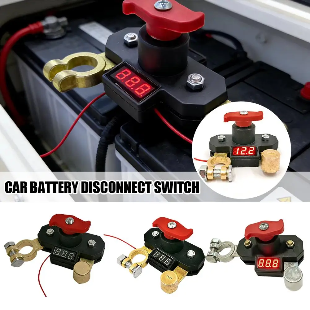 Car Battery Power-Off Switch 12V Small Car 24V Power Supply Main Switch Blade Made Of Thickened Pure Copper