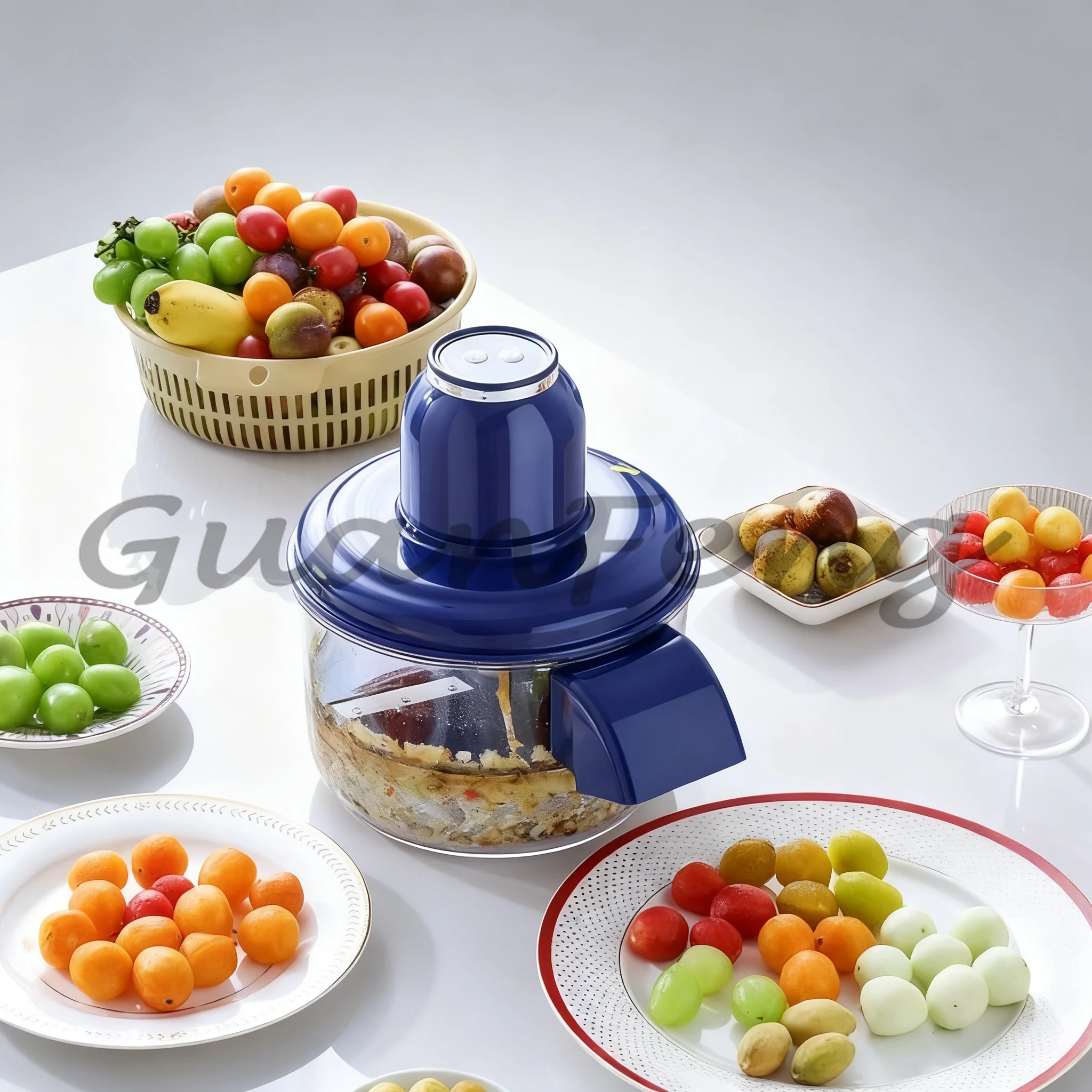 Commercial Fully Automatic Electric Fruit Vegetable Peeler, Grape Peeling Machine for Milk Tea Shop Kitchen