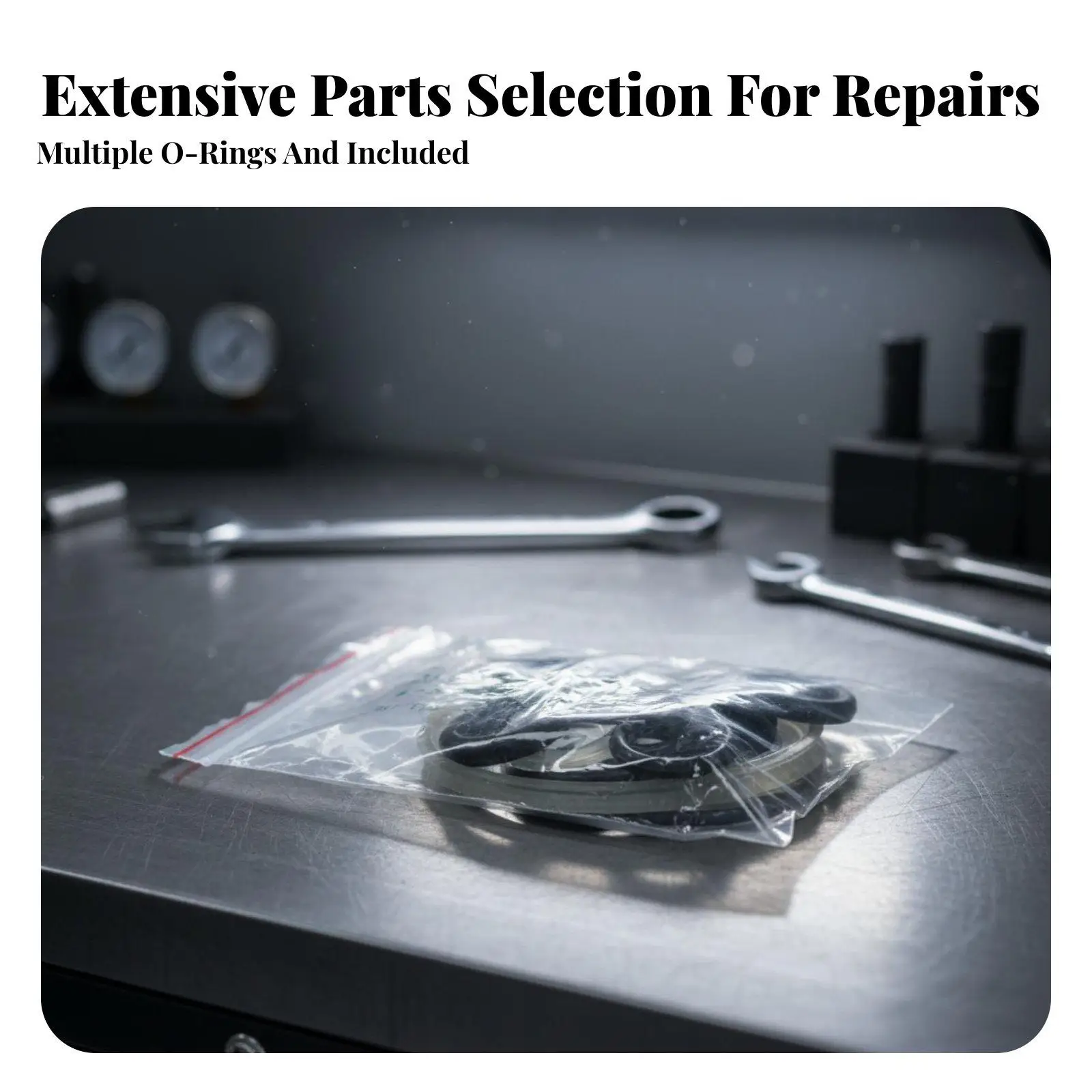 Comprehensive Hydraulic Jack Seal Replacement Durable Rubber Nylon Leak Prevention Kit for 3 Ton Horizontal Floor Jack
