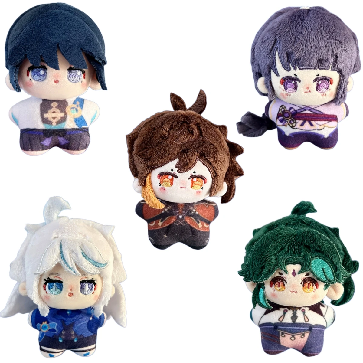 

15cm Genshin Impact Anime Plush Toys Kazuha Xiao Scaramouche Venti Cartoon Figure Stuffed Doll Pendant Keychain Gift for Kids