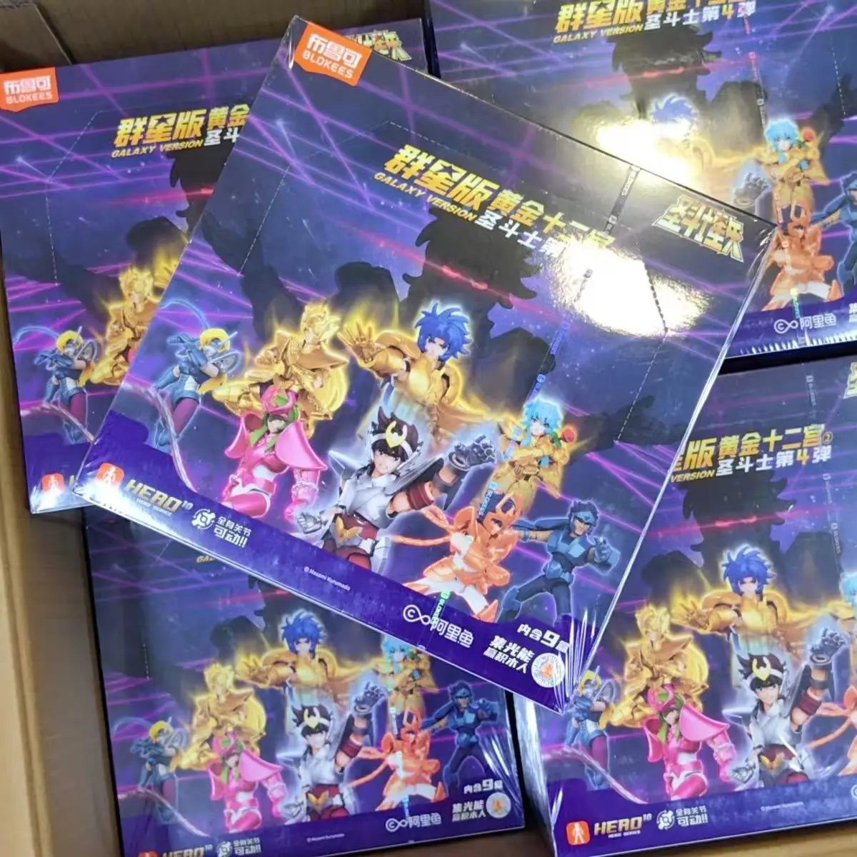 In Stock Blokees Saint Seiya Myth Cloth Galaxy Version GV03 GV04