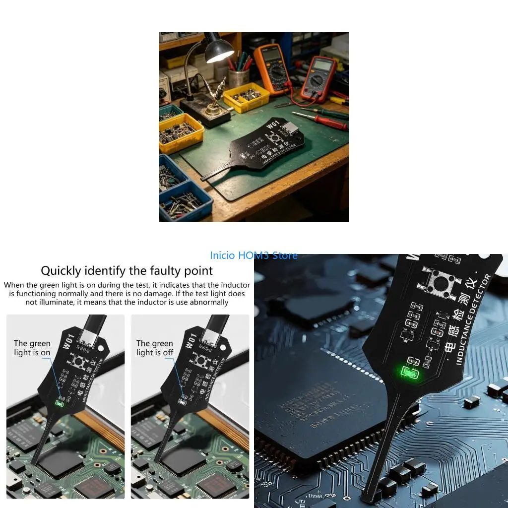 A5YD Professional Inductance Tester For Smartphones Repair Inductors Detectors