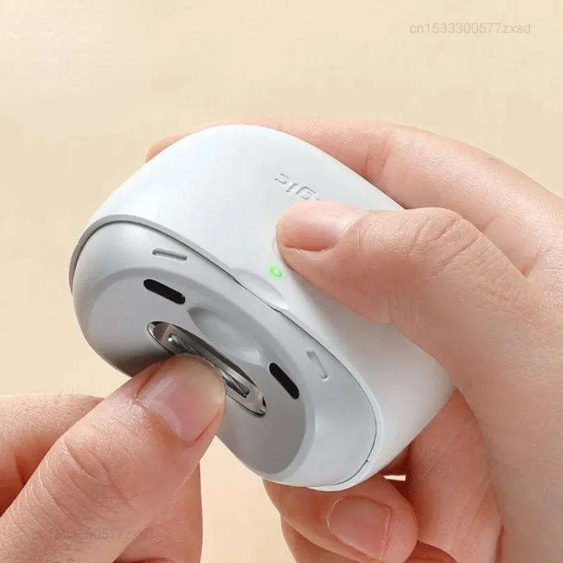 Imagem -02 - Xiaomi-semagic Cortador de Unhas Elétrico com Luz Led Ferramentas Portáteis de Manicure Moedor Automático de Velocidades para Crianças e Adultos