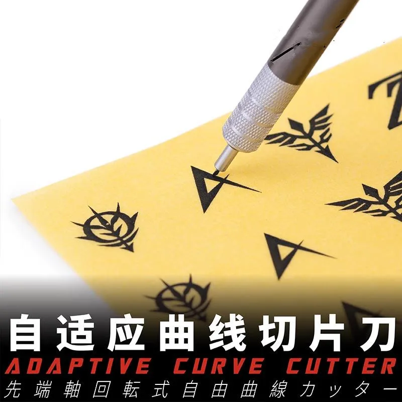 360° Adaptive Rotating Tip Precision Curved Cutter Model Craft Hobby Knife With Case