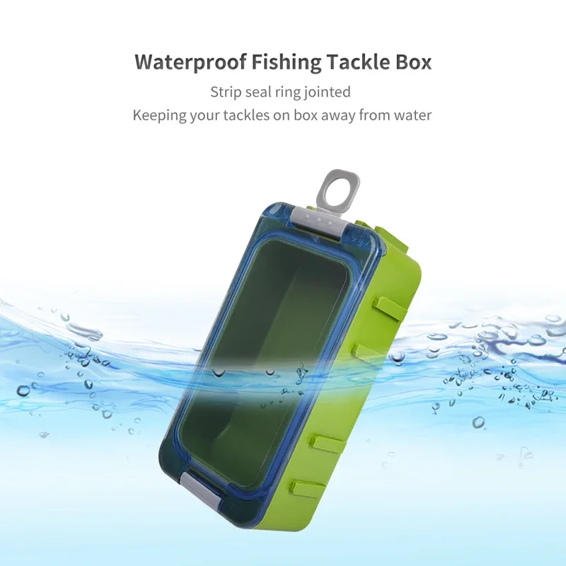 ILURE 3pcs Mini Fishing  Accessories Storage Box Portable Hook Container Lure Compartments Organizer Sea Fishing Tackle image 3