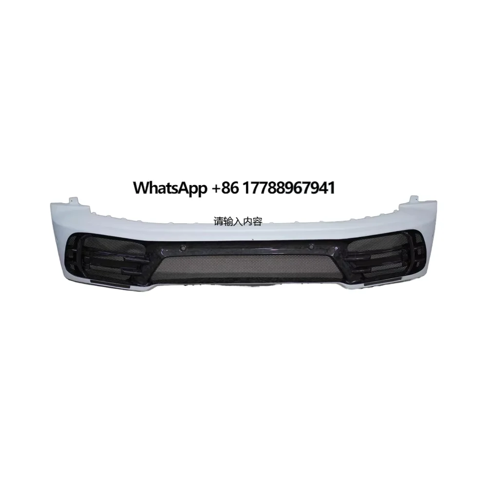 Manufacturer's New Carbon Fiber Automotive Full Body Kit Vehicle Front Bumper Accessory