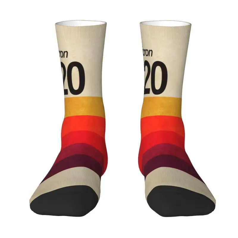 

Носки с милым принтом в стиле ретро, фильма, VHS, кассетные носки для мужчин и женщин, эластичные летние, осенне-зимние носки для кинотеатра, подарок для экипажа