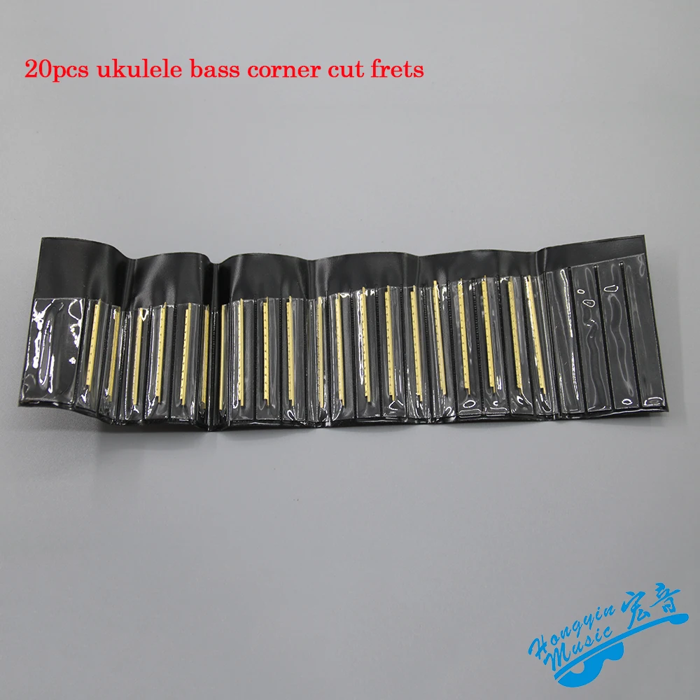 HUATOOL 1 ensemble de 21 frettes pour ukulélé, frettes de manche en alliage de qualité supérieure pour la réparation et la fabrication de guitares ukulélé