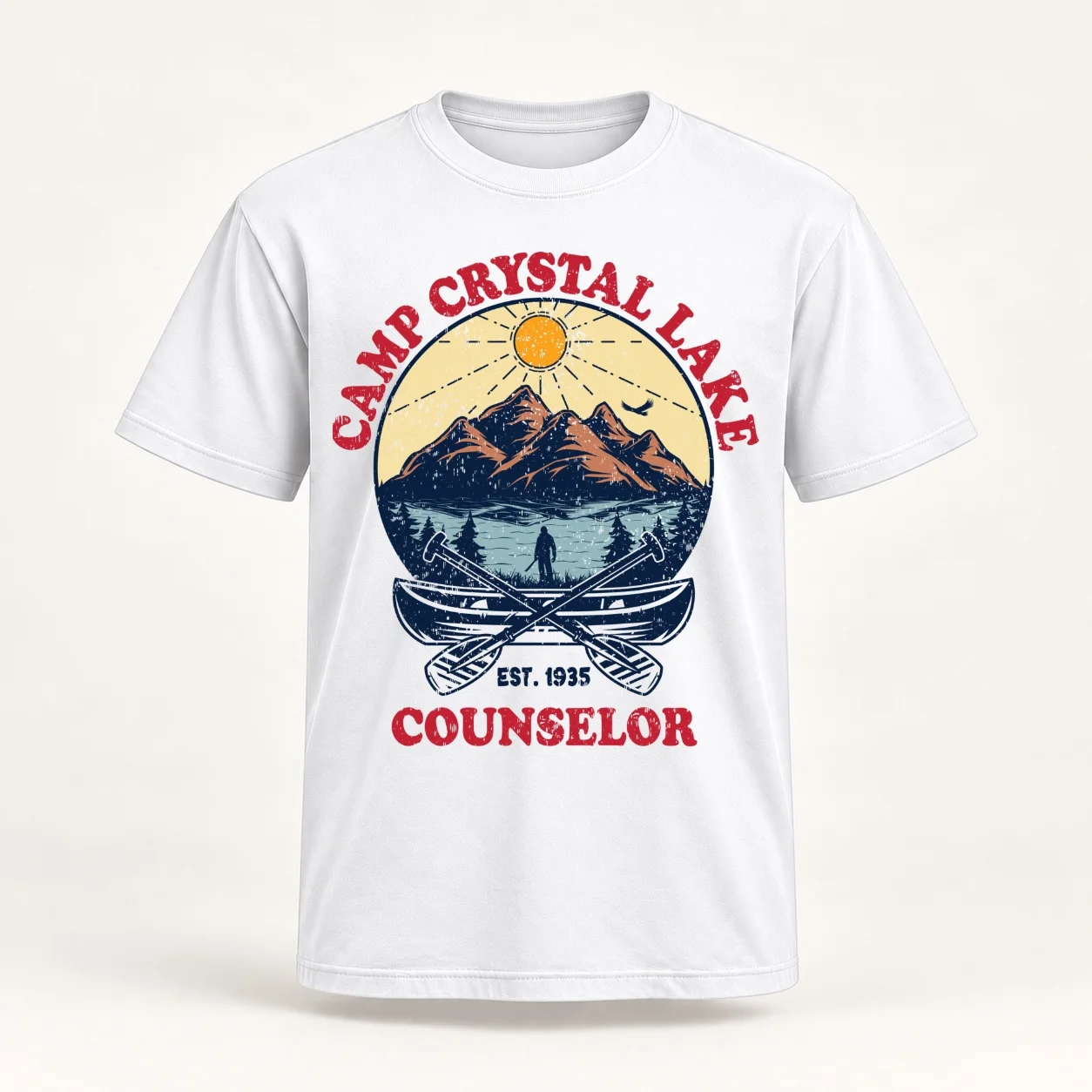Camp Crystal Lake Women T-Shirt Aesthetic clothing vintage clothes animal print shirt for girls graphic t-shirts for Women