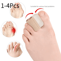 1/2/3/4Pcs Hammer Toe Straightener Hammer Separators Corrector for Curled Crooked Bent and Claw Toes Lift Toe Tip Toe Cushion