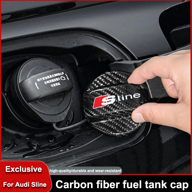 

Автомобильная карбоновая волокнистая крышка топливного бака, защитная крышка, наклейка, аксессуары для интерьера для Audi A2 A3 A4 A5 A6 A7 A8 Q2 Q3 Q4 Q5 Q6 Q7 Q8
