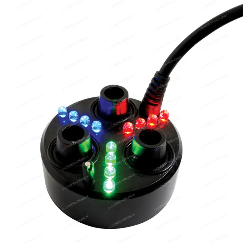 

DC24V 3 Head Ultrasonic Humidifier Rockery Spray Fogger Landscape Fish Tank Spray Mist Maker No Transformer