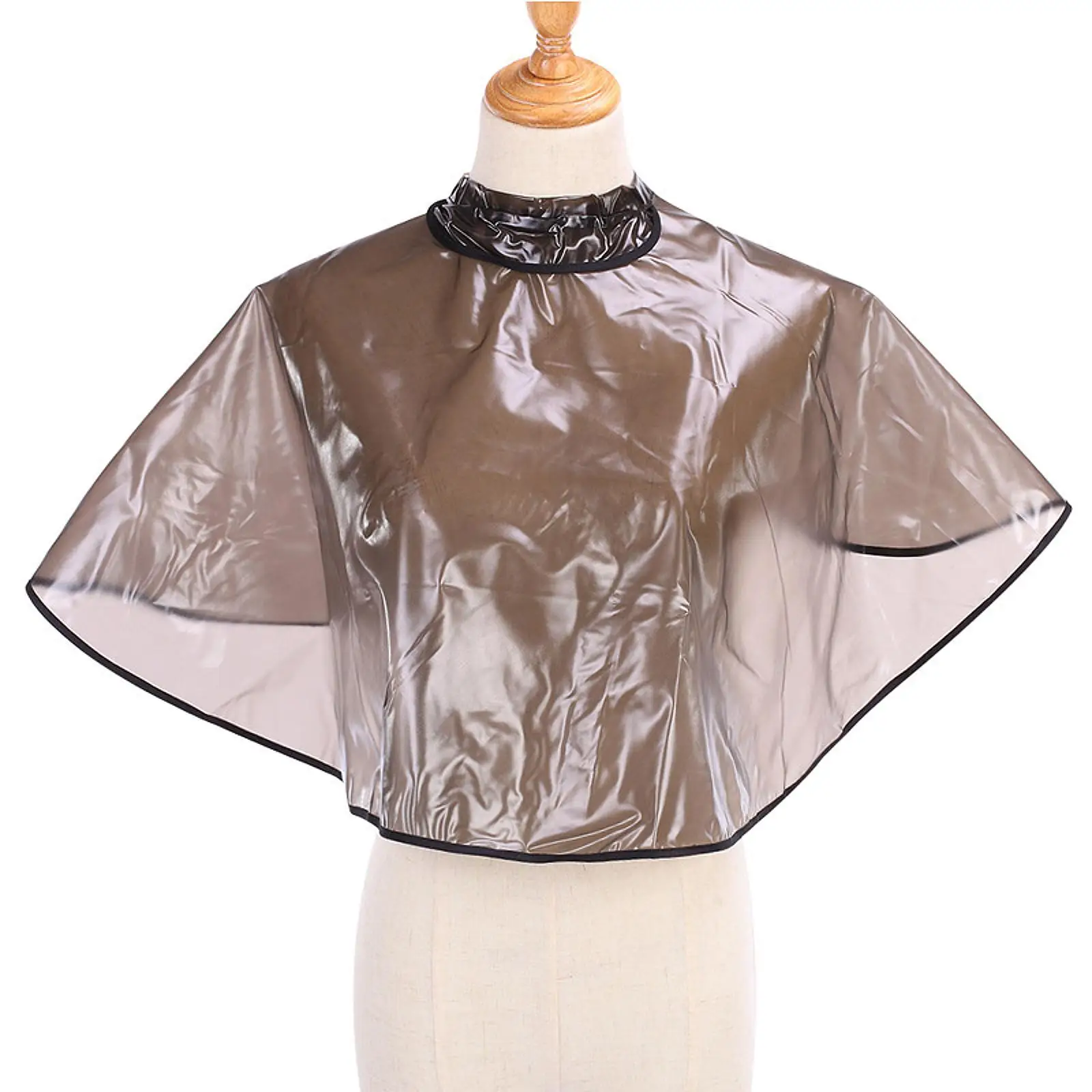 Short Salon Cape Hair Beauty Professional Barrier Hairdresser Waterproof Adjustable Neckline Hair Styling Cape Dyeing Shawl