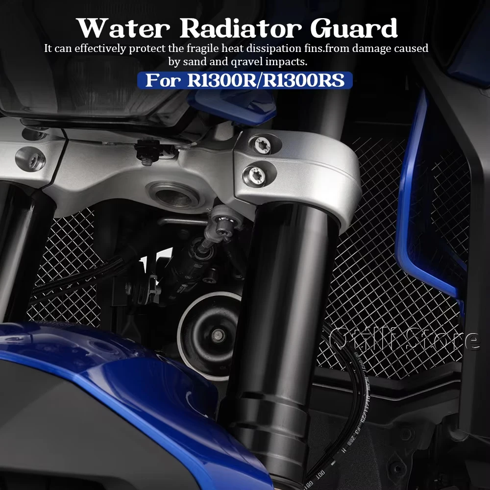 Motorcycle Radiator Guard Water Tank Grille Protector R 1300 R RS Radiator Protection Cover For BMW R1300R R1300RS 2025 2026