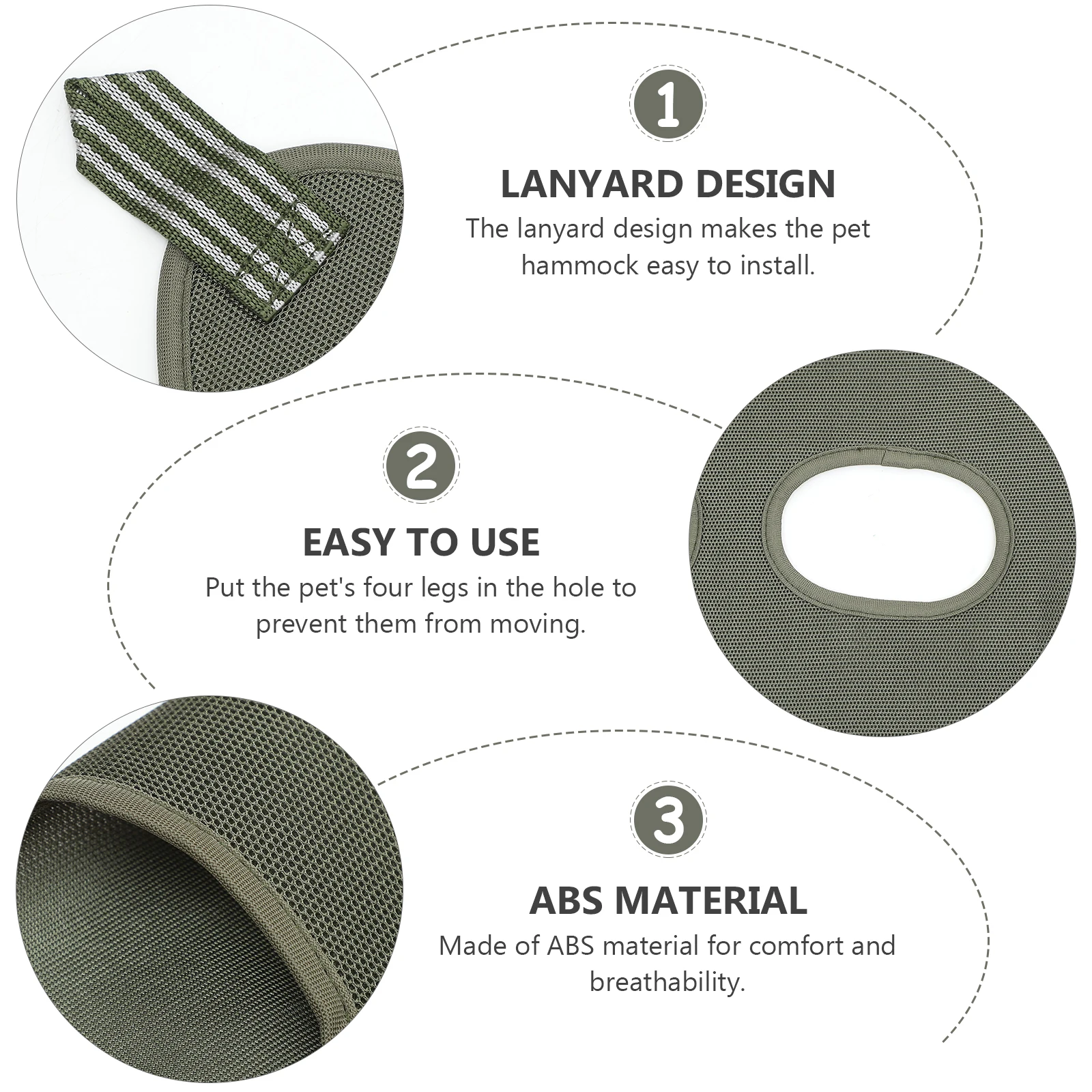 

Nail File Tools Grooming Hammock M Size Military Green Pet Accessories Dog Cat Nail Trimming Bag Mini Pet Supplies