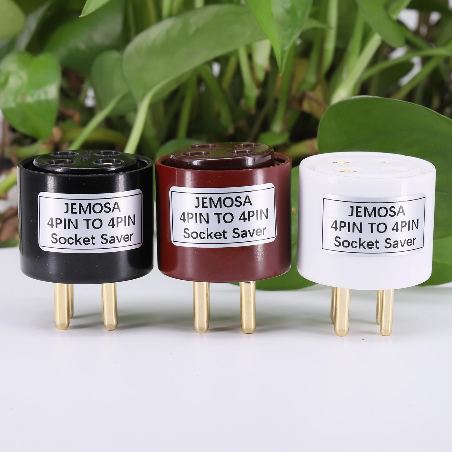 1 unidad de prueba de ahorro de enchufe de 4 pines a 4 pines, aumento de altura, protege el enchufe para 2A3 300B 811 572B 274A 101D, amplificador de tubo de Audio