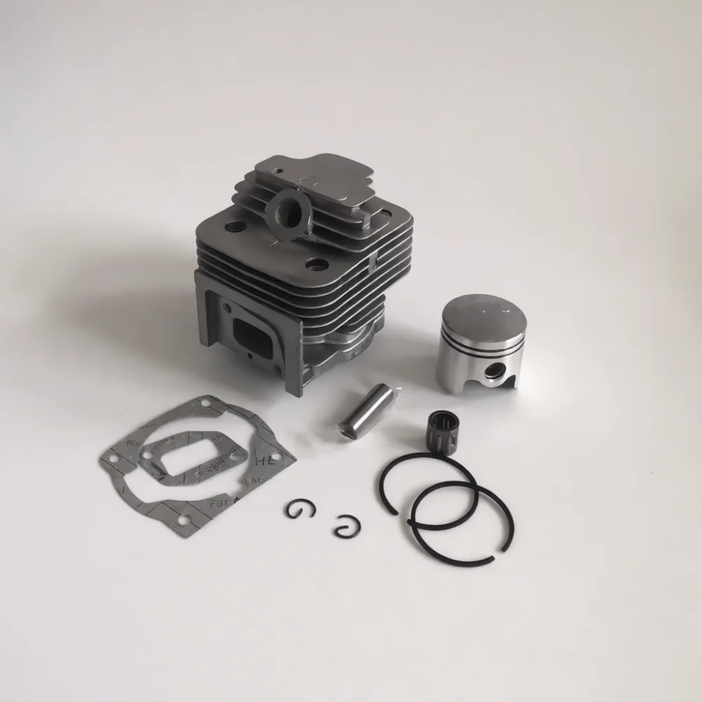 Air Cooled Cylinder Piston Assembly For Brush Cutter Lawn Mower Engine Spare Parts 40 5 44 5 40 6 Garden Machine Accessory