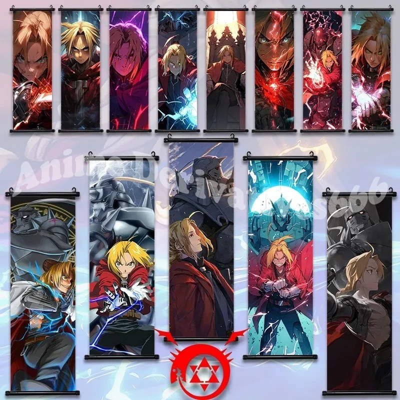 Anime Fullmetal Alchemist Edward Elric Cuadros Print Wall Art Home Decoration For Living Kids Room Painting Picture Posters