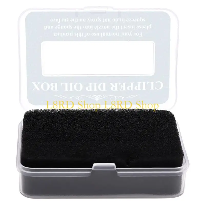 L8RD Hair Clippers Lubricating Oil Box for Hair Timmer Rust Prevention Extends Blade Life Hair Clippers Blade Oil Box Gifts