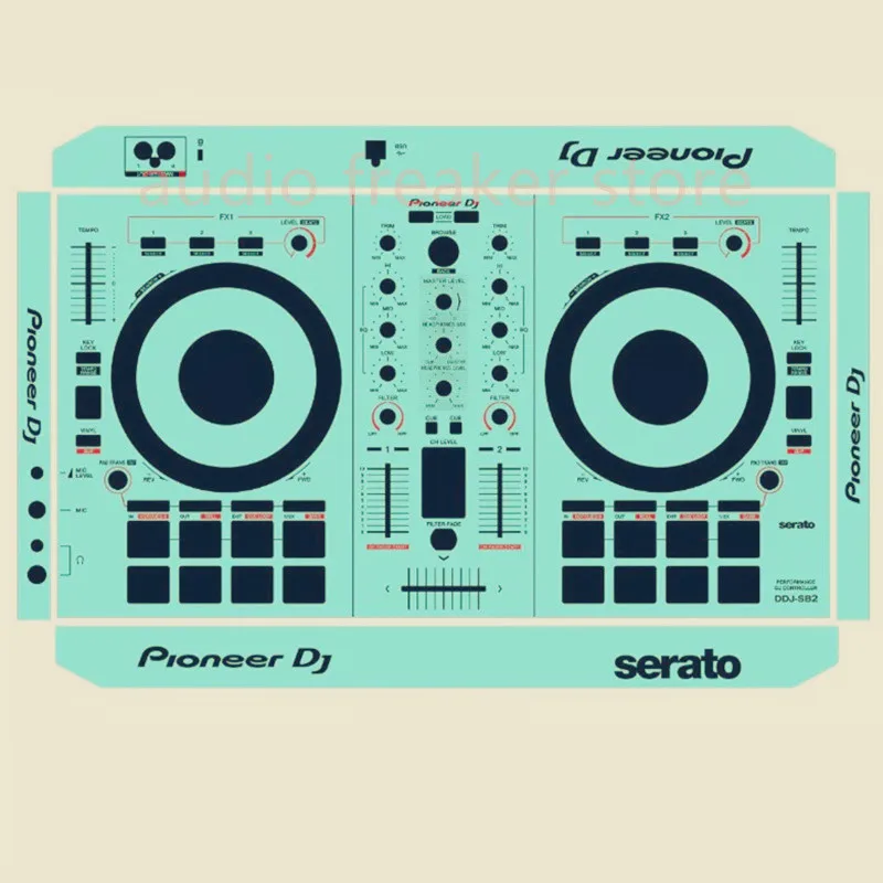 

Защитный пылезащитный чехол для DJ-консоли DDJ-SB2, цельный голубой цвет