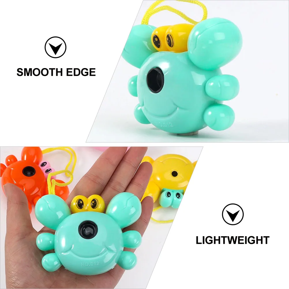 

6 Pcs Kid Toy Projection Camera Cameras for Kids Crab Shape Water Proof Toys Toddler Plastic Playthings Baby
