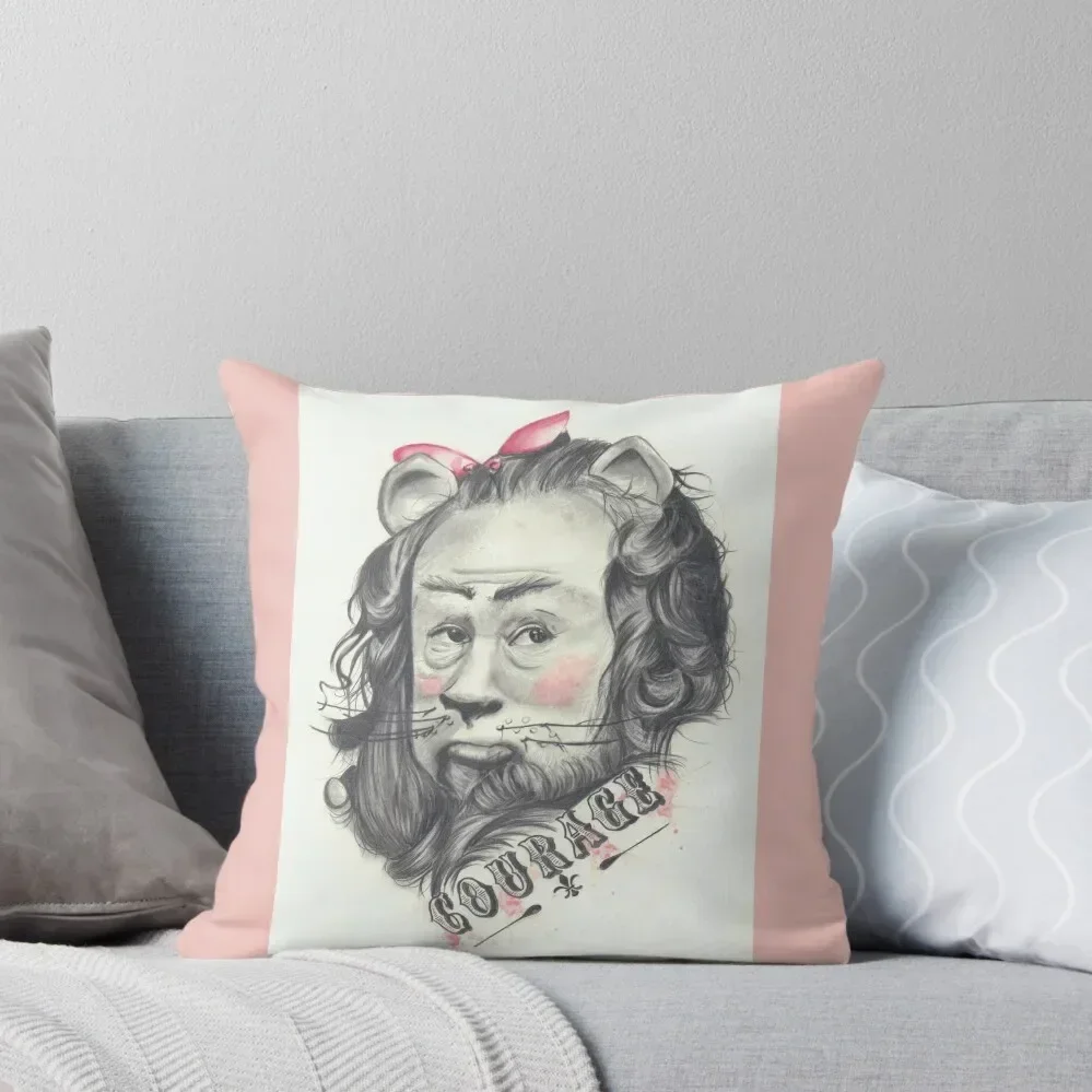 Cowardly Lion Throw Pillow Sofa Cover Pillowcases Sitting Cushion pillow