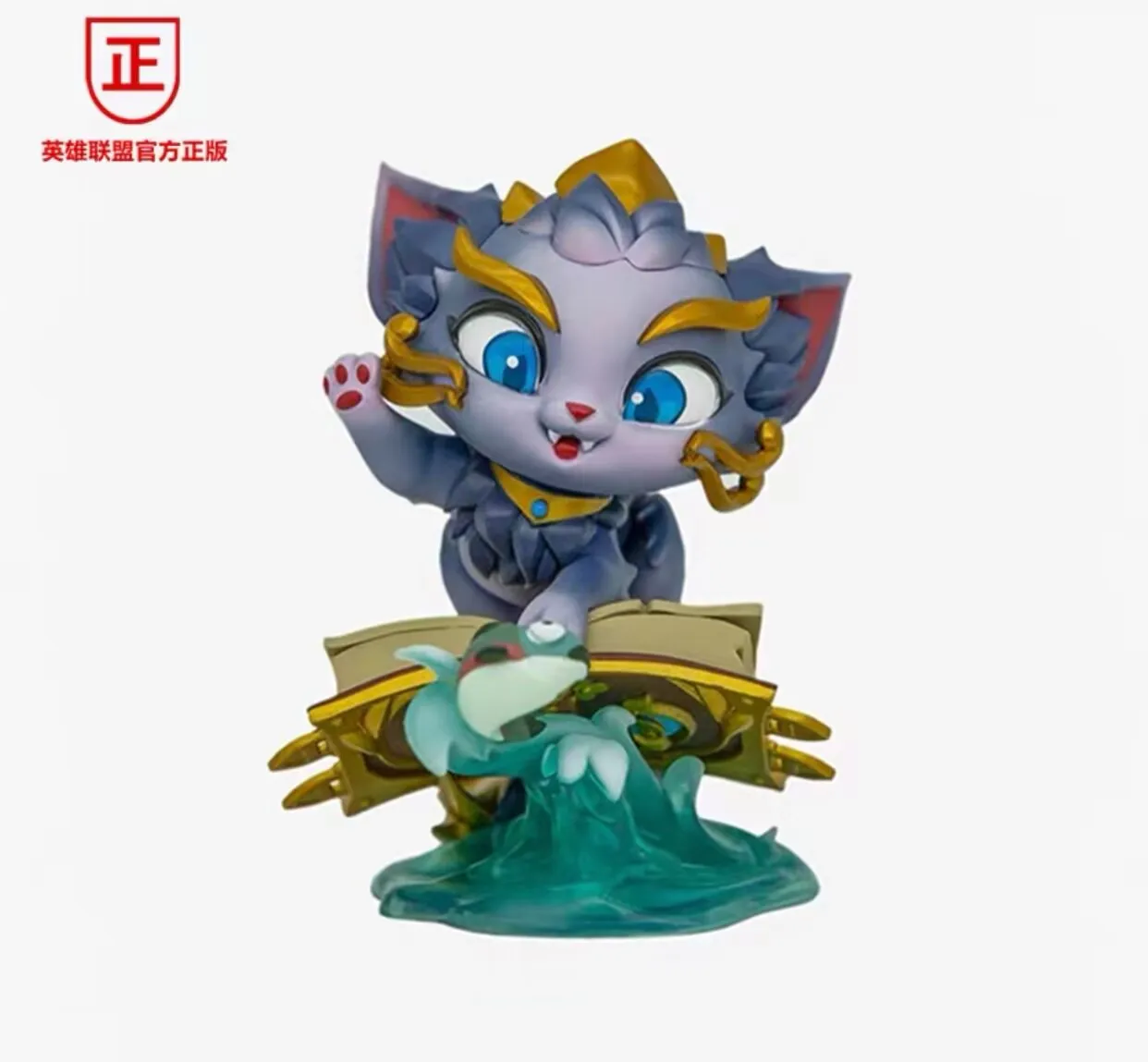 

In Stock Original LOL YUUMI Sculpted Tabletop Accessories Movable Game Action Figures