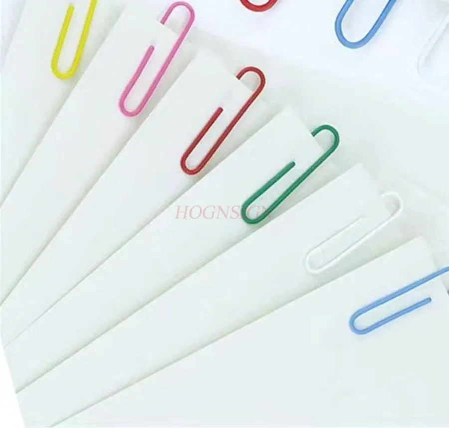 

100PCS Reusable Big Paper Clips, Large Colored Paper Clips Paper Clips Large Paper Clips, Assorted Colored Coated Paper Clips
