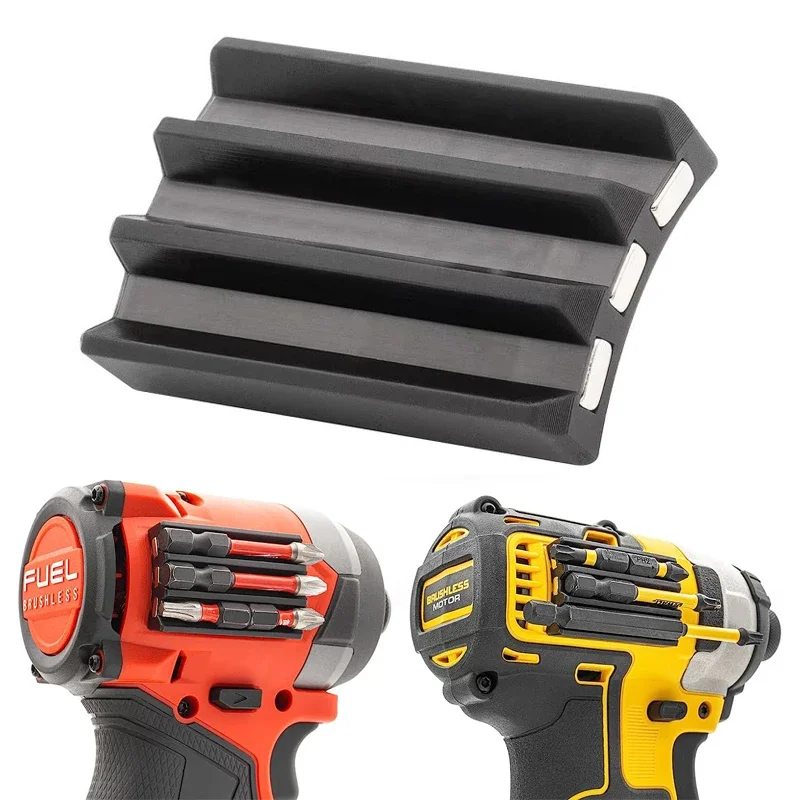 Portabrocas magnético para destornilladores de impacto Dewalt/Milwaukee y taladros eléctricos, soporte para puntas de destornillador, accesorios de herramientas eléctricas