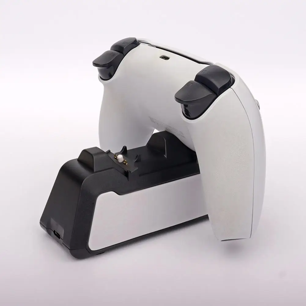 Зарядное устройство для геймпада USB 3,1, игровой контроллер с двойным основанием типа c для быстрой зарядки, зарядная док-станция со светодиодным индикатором для Ps5 игр