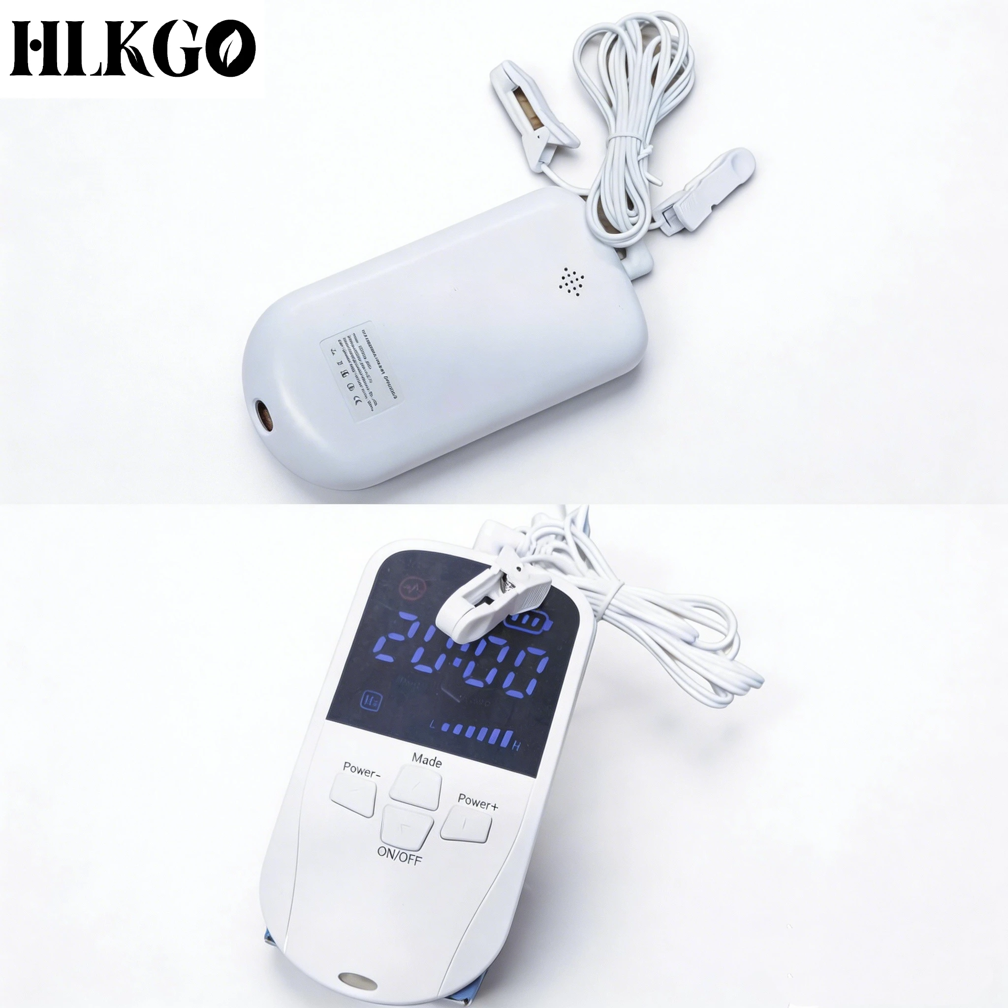 Neurotech CES Device Brain Electronic Pulse Massager Ear Clip Electrode for Sleep Disorders Insomnia Cure