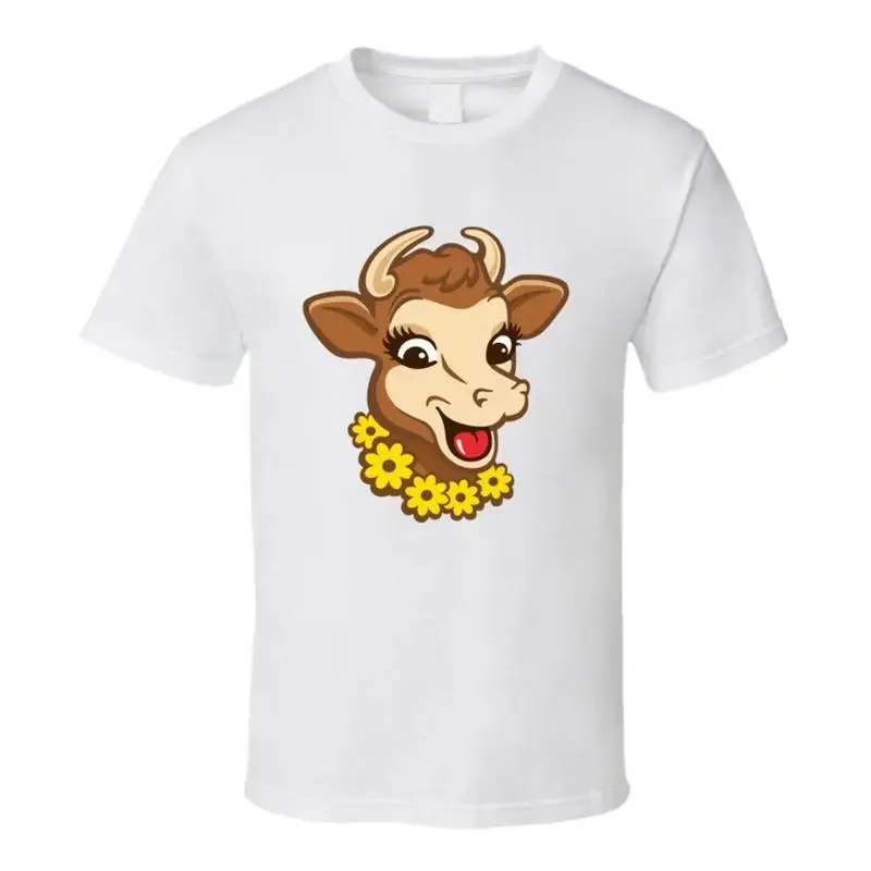 Elsie The Cow Borden Dairy Brand Mascot T Shirt