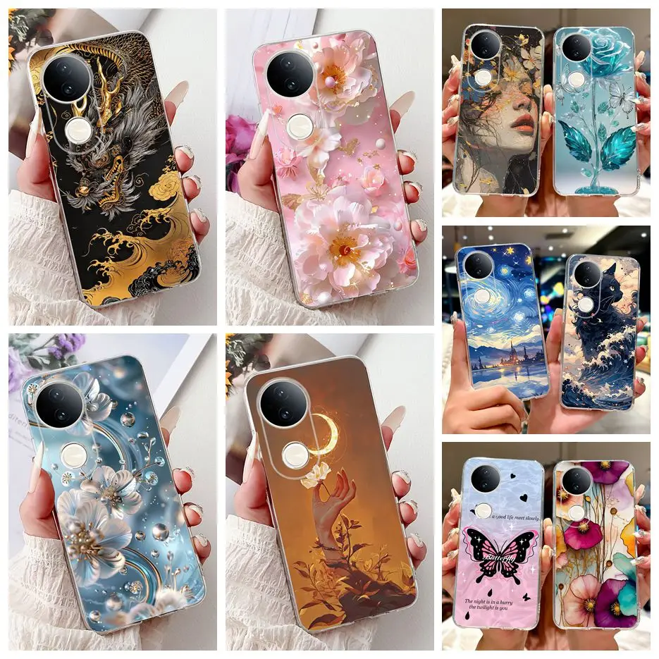 

For Vivo S20 Pro 5G Case V2430A Popular Fashion Painted Cover Soft Slim Phone Case For Vivo S20 S 20 Pro VivoS20 5G V2429A Shell