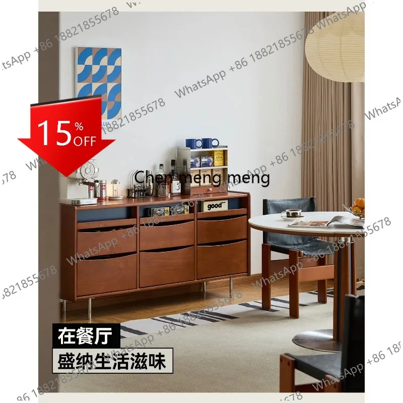 

C46Mid century wooden living room cabinets modern design elegant fashion chest of drawers minimalist creativity gabinete furnitu