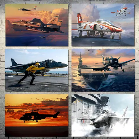 Aerei da combattimento Jet Fighter elicotteri War Panavia Tornado Poster e stampe su tela pittura Wall Art immagini Home Room Decor
