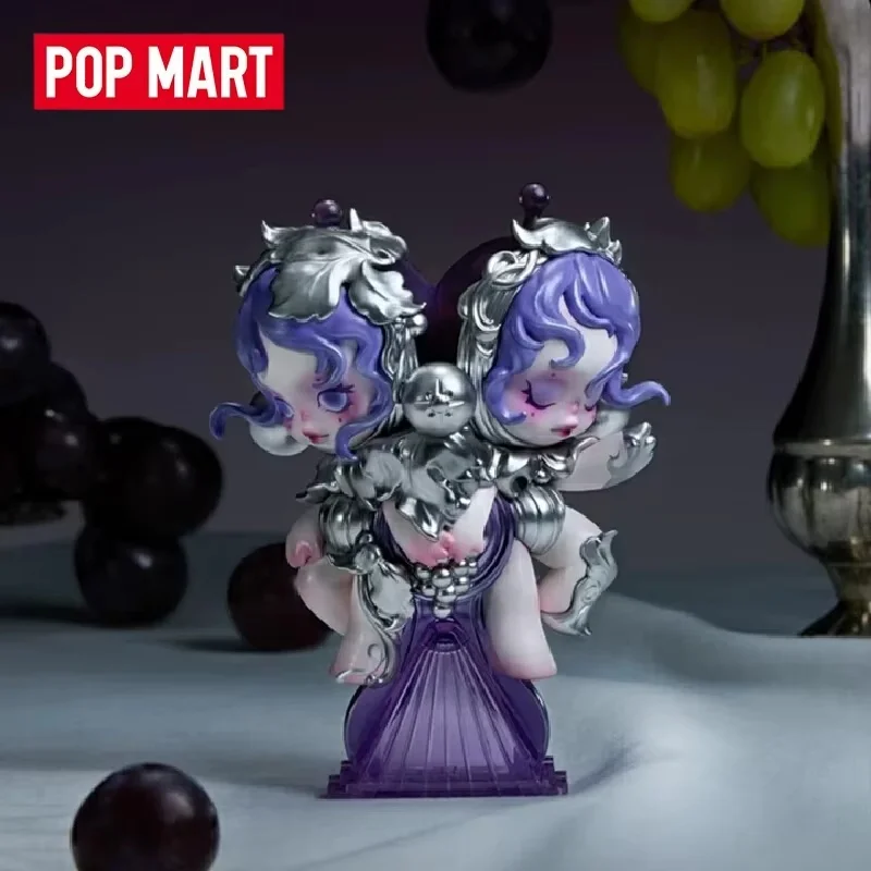 البوب مار SKULLPANDA عيد تبدأ سلسلة صندوق أعمى صندوق غامض لطيف حلية جمع بولي كلوريد الفينيل نموذج لجسم اللعب سطح المكتب ديكور الهدايا