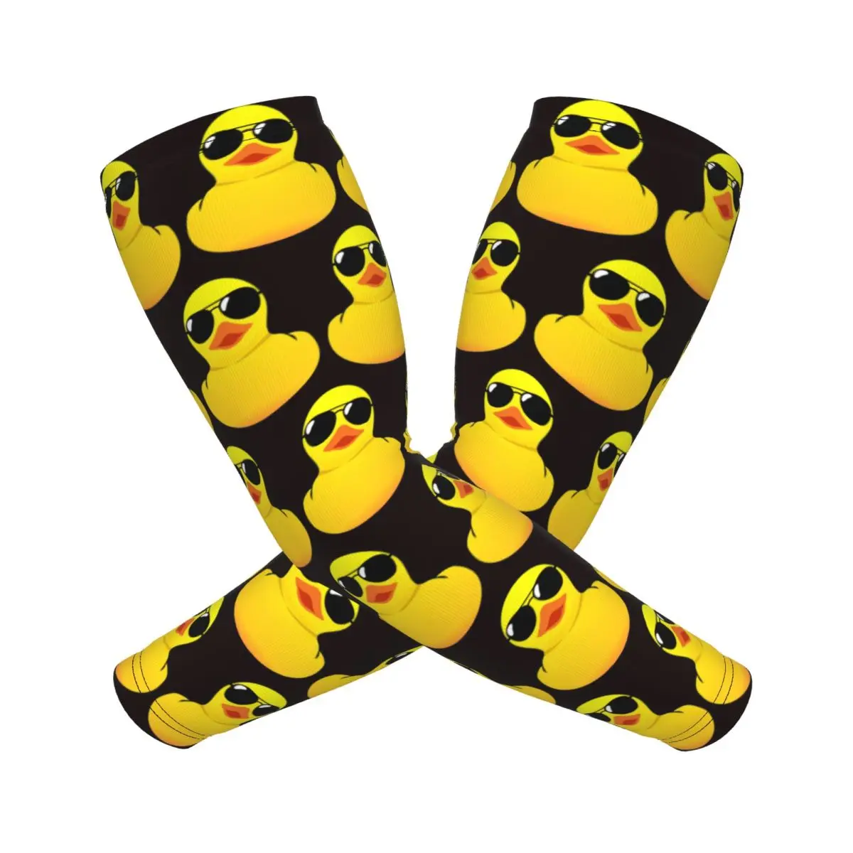 クールなラバーダックアームスリーブ男性女性太陽紫外線保護タトゥーカバーアップスポーツ冷却サイクリング