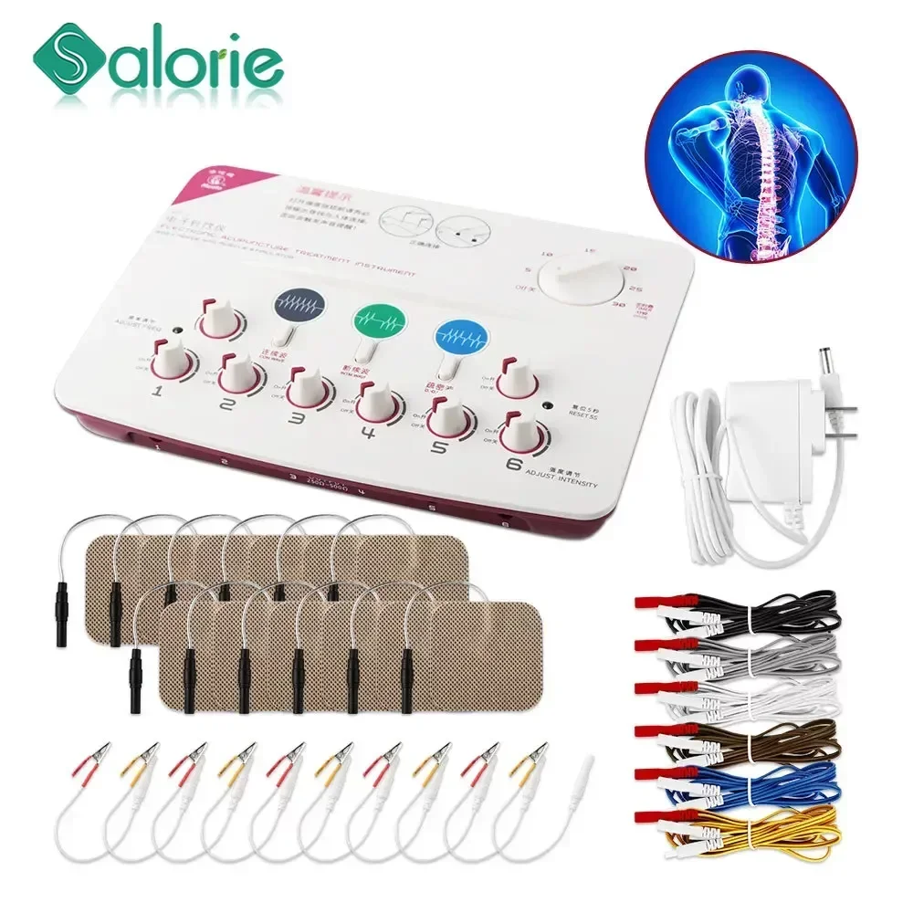 

Electroacupuncture Machine Body Tens Acupuncture Electric Therapy Massager EMS Muscle Stimulator Physiotherapy Massage Apparatus