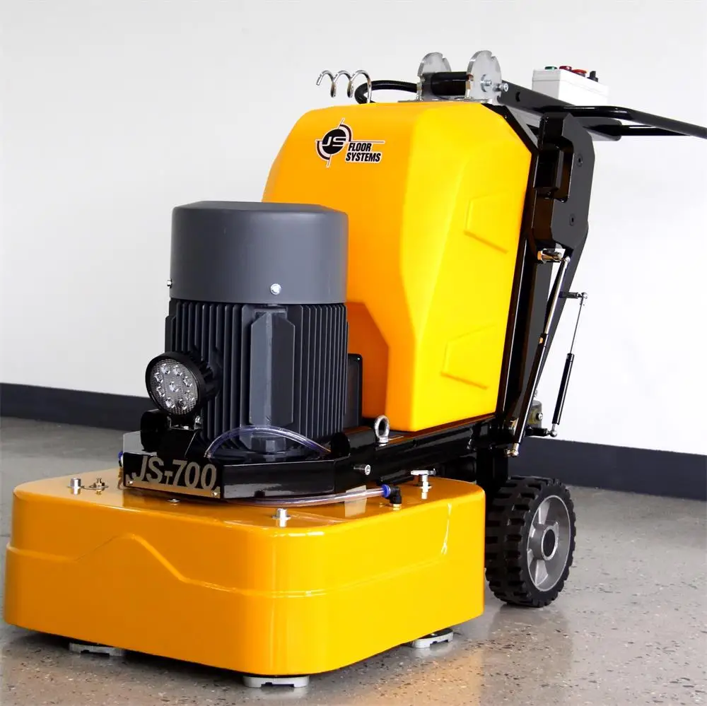 Heavy  4 Head Floor Grinder JS700 Industrial 20HP 380V/220V High Efficiency for Concrete
