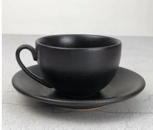220ml Bone China Coffee Cup And Saucer Funny Fashion Design Japanese-style Coffee Mug Cafe Espresso Cup image 6
