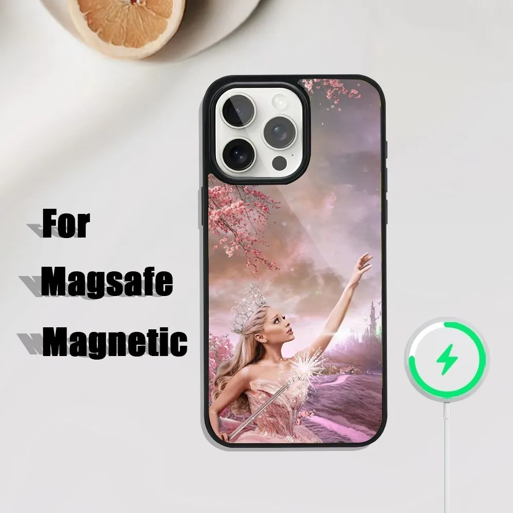 A-Ariana G-Grande Wicked Phone Case For iPhone 16,15,14,13,12,11,Plus,Pro,Max Mini Magsafe Magnetic Wireless Charging