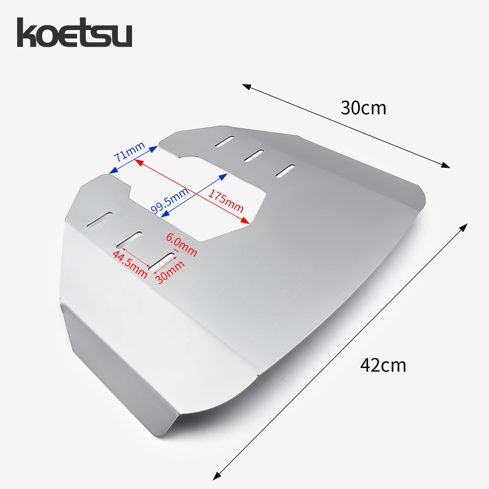 KOETSU Волновая пластина из нержавеющей стали (сдвижное крыло) 40-350 л.с. - Высокопроизводительное сдвижное крыло для лодок и водного транспорта